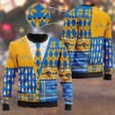 Los Angeles Chargers NFL Ugly Christmas Sweater Cardigan Style Los Angeles Chargers NFL Ugly Christmas Sweater Cardigan Style
