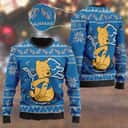 Detroit Lions NFL Ugly Christmas Sweater Cute Winnie-the-Pooh Bear Detroit Lions NFL Ugly Christmas Sweater Cute Winnie-the-Pooh Bear
