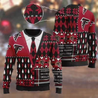 Atlanta Falcons NFL Ugly Christmas Sweater Xmas Pattern