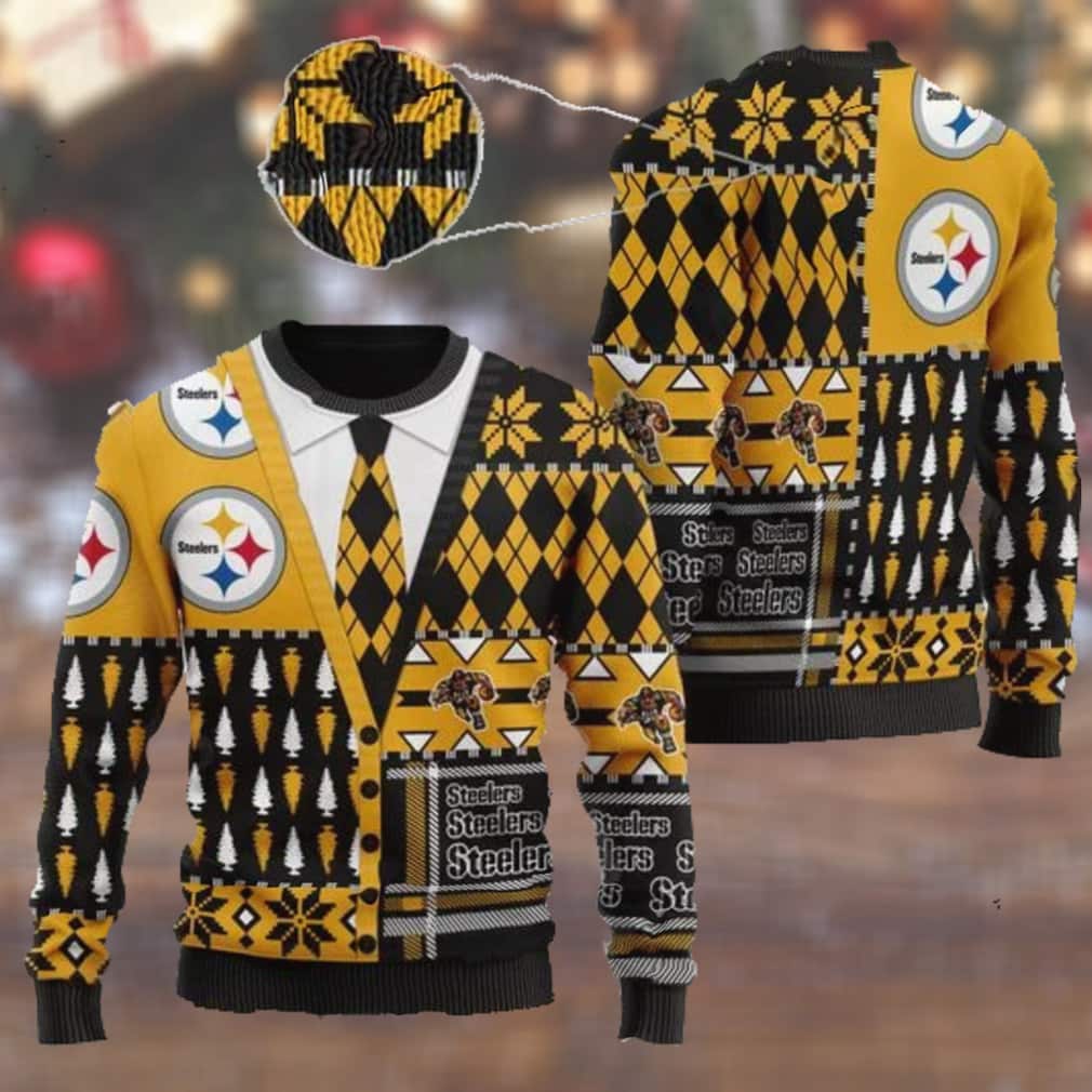NFL Pittsburgh Steelers Ugly Christmas Sweater Winter Gift NFL Pittsburgh Steelers Ugly Christmas Sweater Winter Gift