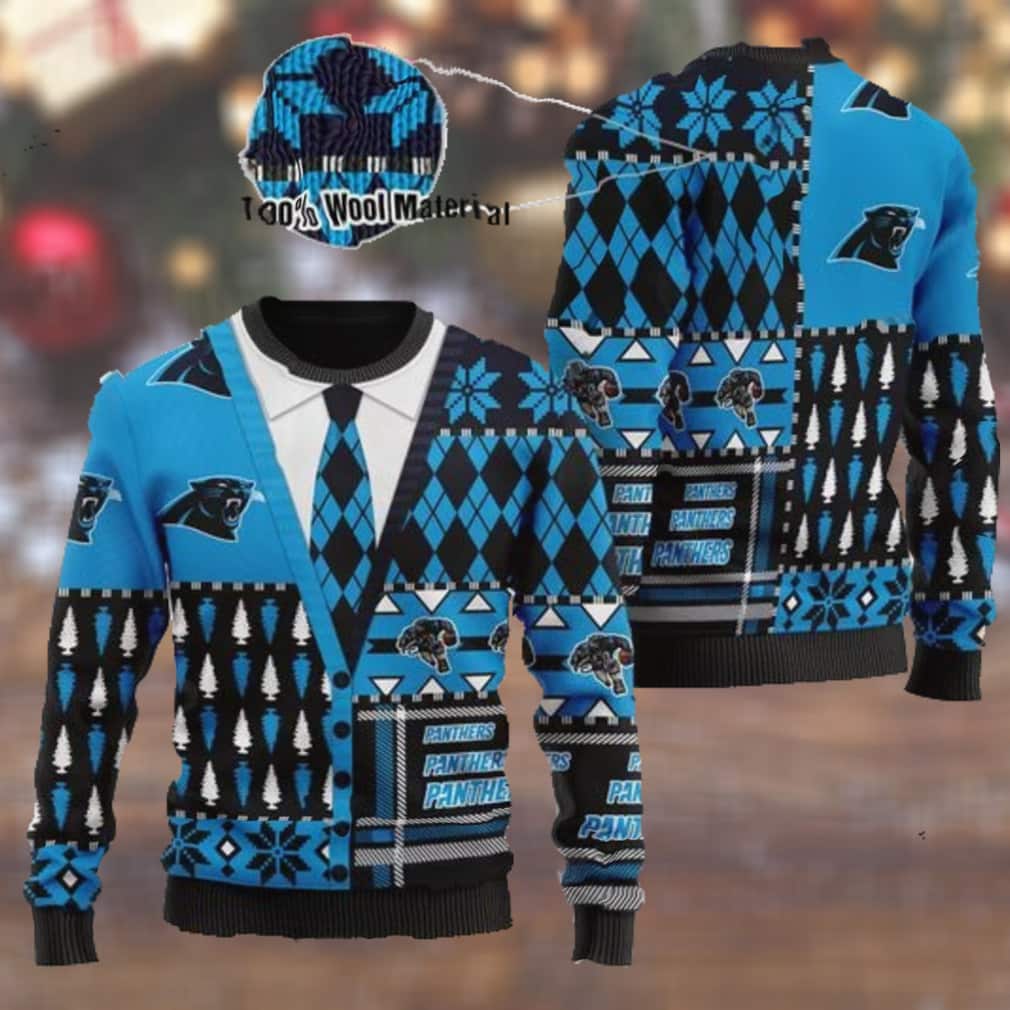 NFL Carolina Panthers Ugly Christmas Sweater Xmas Gift NFL Carolina Panthers Ugly Christmas Sweater Xmas Gift