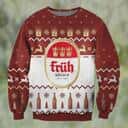 Fruh Kolsch 1904 Beer Ugly Christmas Sweater