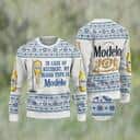 In Case Of Accident My Blood Type Is Modelo Beer Ugly Christmas Sweater In Case Of Accident My Blood Type Is Modelo Beer Ugly Christmas Sweater