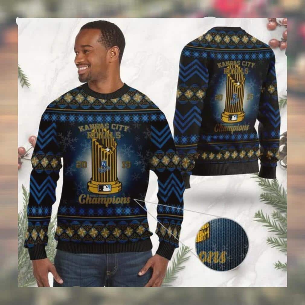 MLB Kansas City Royals Ugly Christmas Sweater World Series Champions MLB Kansas City Royals Ugly Christmas Sweater World Series Champions