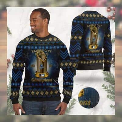 MLB Kansas City Royals Ugly Christmas Sweater World Series Champions