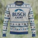 Busch Light Beer Ugly Christmas Sweater Xmas Pattern Busch Light Beer Ugly Christmas Sweater Xmas Pattern