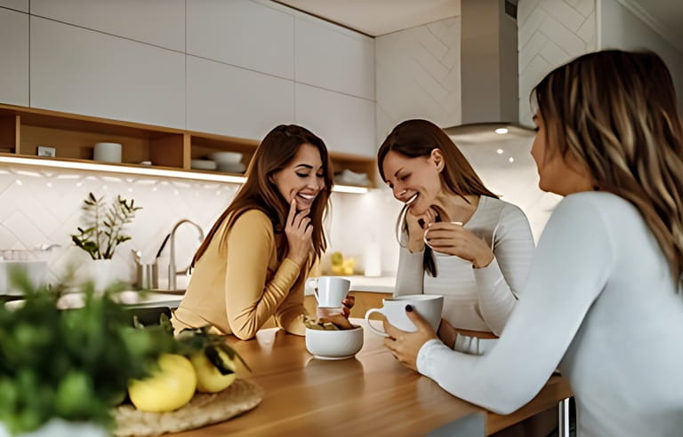 Enjoying in the first morning coffee. Enjoying in the first morning coffee.
