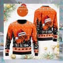 NCAA Oklahoma State Cowboys Ugly Christmas Sweater Ho Ho Ho Custom Name NCAA Oklahoma State Cowboys Ugly Christmas Sweater Ho Ho Ho Custom Name