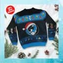 NFL Carolina Panthers Ugly Christmas Sweater Grateful Dead Skull and Bears Custom Name NFL Carolina Panthers Ugly Christmas Sweater Grateful Dead Skull and Bears Custom Name
