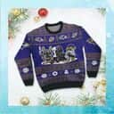 Star Wars NFL Baltimore RavensI Ugly Christmas Sweater Darth Vader Boba Fett Stormtrooper