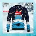 NFL Carolina Panthers Ugly Christmas Sweater Custom Name