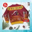 NFL Arizona Cardinals Ugly Christmas Sweater Cool Bears Custom Name