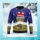 NFL Baltimore Ravens Ugly Christmas Sweater Custom Name