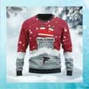 NFL Atlanta Falcons Ugly Christmas Sweater Custom Name NFL Atlanta Falcons Ugly Christmas Sweater Custom Name