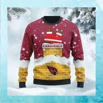 NFL Arizona Cardinals Ugly Christmas Sweater Custom Name