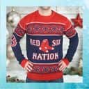 MLB Boston Red Sox Nation Ugly Christmas Sweater MLB Boston Red Sox Nation Ugly Christmas Sweater