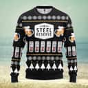 Black Beer Ugly Christmas Sweater Steel Reserve Black Beer Ugly Christmas Sweater Steel Reserve