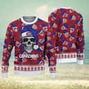NHL Montreal Canadiens Ugly Christmas Sweater Skull