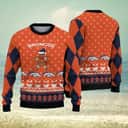 NFL Denver Broncos Gingerbread Man Ugly Christmas Sweater Snowflake Pattern NFL Denver Broncos Gingerbread Man Ugly Christmas Sweater Snowflake Pattern