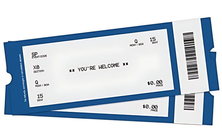 llustration of two tickets llustration of two tickets