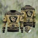 NCAA Colorado Buffaloes Ugly Christmas Sweater Custom Name