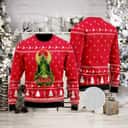 Red Coca-Cola Grinch Ugly Christmas Sweater Red Coca-Cola Grinch Ugly Christmas Sweater