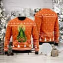 Orange Grinch Burger King Ugly Christmas Sweater Orange Grinch Burger King Ugly Christmas Sweater