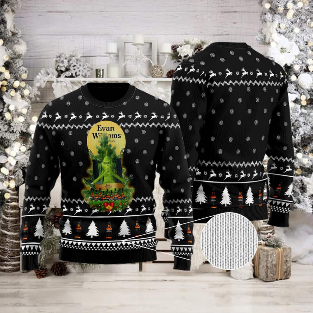 Black Grinch Evan Williams Ugly Christmas Sweater