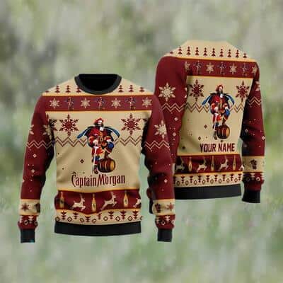 Captain Morgan Rum Ugly Christmas Sweater Winter Gift Captain Morgan Rum Ugly Christmas Sweater Winter Gift