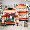 Budweiser Beer Ugly Christmas Sweater Cat Meme