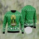 Green Grinch Carlsberg Ugly Christmas Sweater