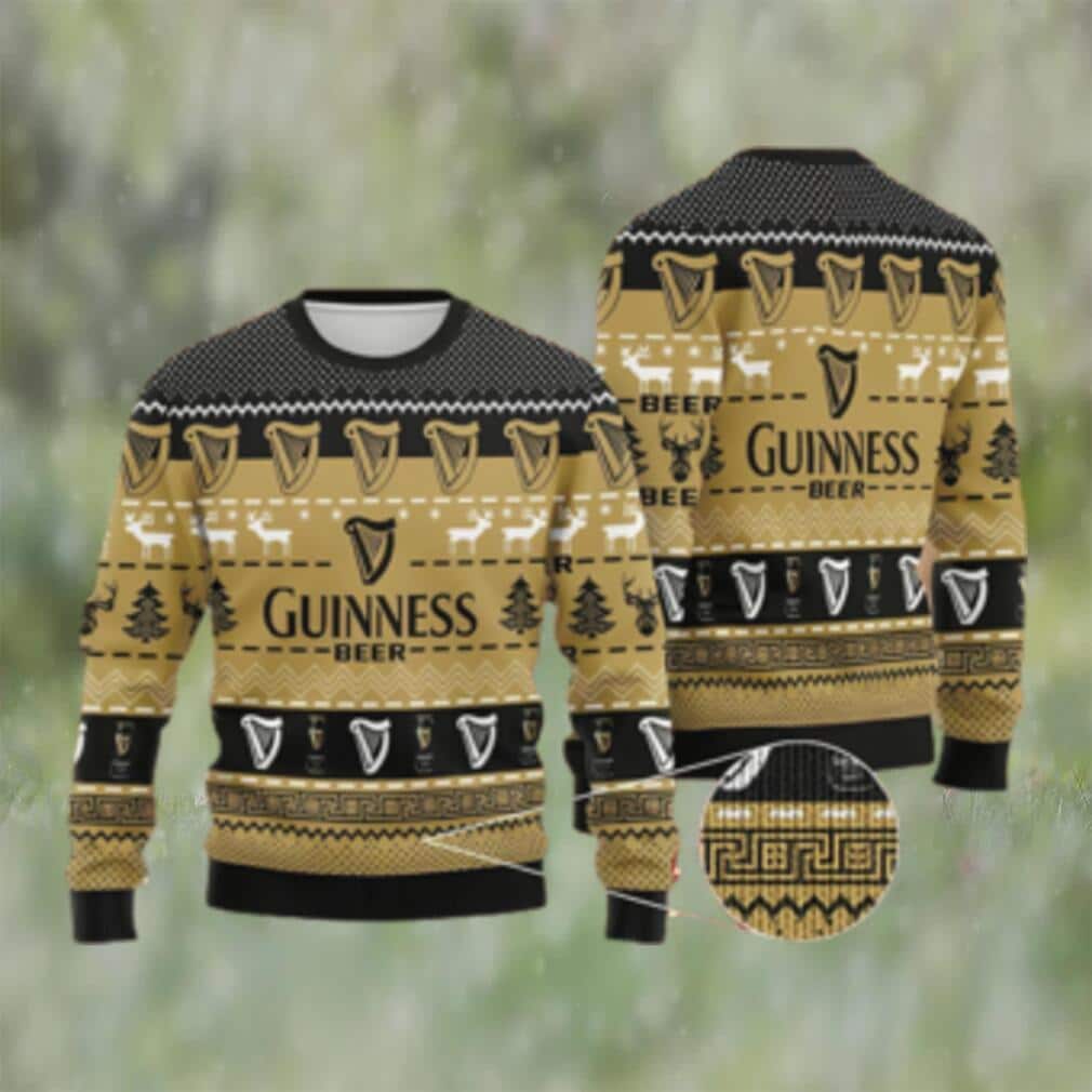 Guinness Beer Ugly Christmas Sweater Winter Gift Guinness Beer Ugly Christmas Sweater Winter Gift