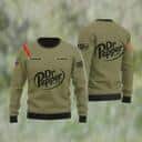 Green Dr Pepper Ugly Christmas Sweater Custom Name Green Dr Pepper Ugly Christmas Sweater Custom Name