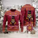 Red NFL Arizona Cardinals Ugly Christmas Sweater Not A Player I Just Crush Alot