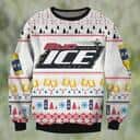 Bud Ice Lager Beer Ugly Christmas Sweater Snowflake Pine Tree Bud Ice Lager Beer Ugly Christmas Sweater Snowflake Pine Tree