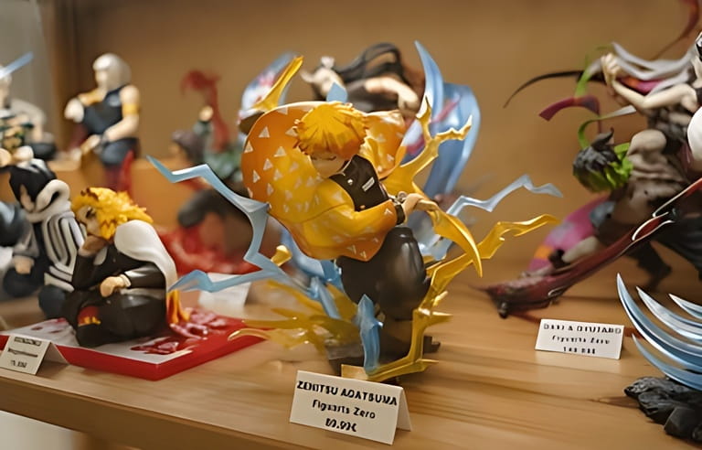 paris france : 09 09 2023 : anime characters action figures and collectibles paris france : 09 09 2023 : anime characters action figures and collectibles