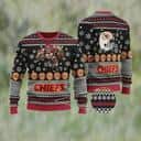 NFL Kansas City Chiefs Ugly Christmas Sweater Snowflake Pattern NFL Kansas City Chiefs Ugly Christmas Sweater Snowflake Pattern