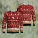 Black Red NFL San Francisco Ugly Christmas Sweater Xmas Pattern Black Red NFL San Francisco Ugly Christmas Sweater Xmas Pattern