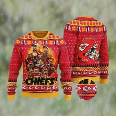 NFL Kansas City Chiefs Team Ugly Christmas Sweater