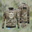 Busch Light Ugly Christmas Sweater Camo Pattern Busch Light Ugly Christmas Sweater Camo Pattern