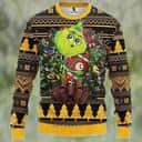 Funny Grinch Hugs NFL Pittsburgh Steelers Ugly Christmas Sweater