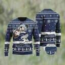Blue Mickey Mouse NFL Dallas Cowboys Ugly Christmas Sweater