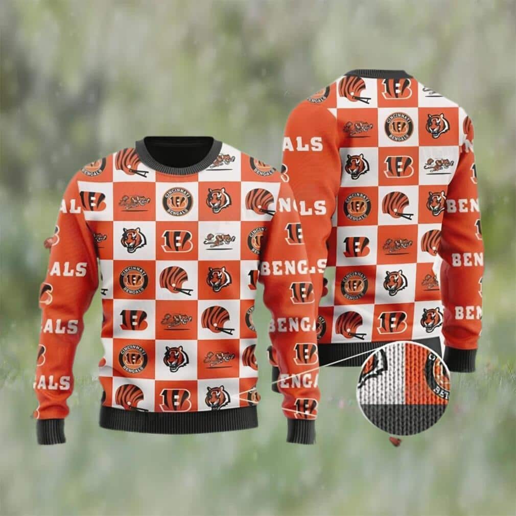 NFL Cincinnati Bengals Ugly Christmas Sweater Xmas Gift NFL Cincinnati Bengals Ugly Christmas Sweater Xmas Gift