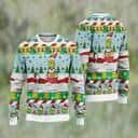 Funny Grinch And Snoopy Dog Ugly Christmas Sweater Snowflake Pine Tree Pattern Funny Grinch And Snoopy Dog Ugly Christmas Sweater Snowflake Pine Tree Pattern