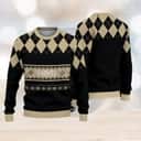 NFL New Orleans Saints Ugly Christmas Sweater Caro Pattern