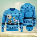 Blue NFL Carolina Panthers Ugly Christmas Sweater
