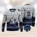 NFL Dallas Cowboys Ugly Christmas Sweater Custom Name And Number