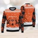 NFL Cincinnati Bengals Ugly Christmas Sweater Reindeer