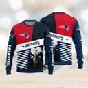 NFL New England Patriots Ugly Christmas Sweater Skull