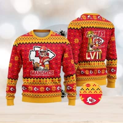NFL Kansas City Chiefs Ugly Christmas Sweater Champions Super Bowl LVII